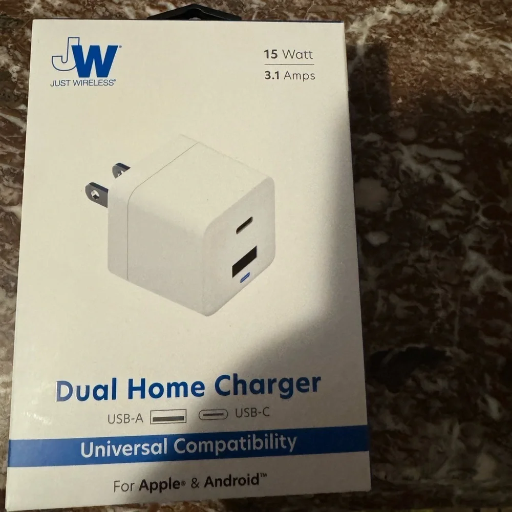 Dual home charger- block only